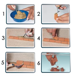Building set - assortment bricks - 100 pieces